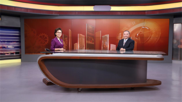 中国茶文化首席非遗传承人 ·中国茶文化研究院院长罗大友接受主持人海霞采访